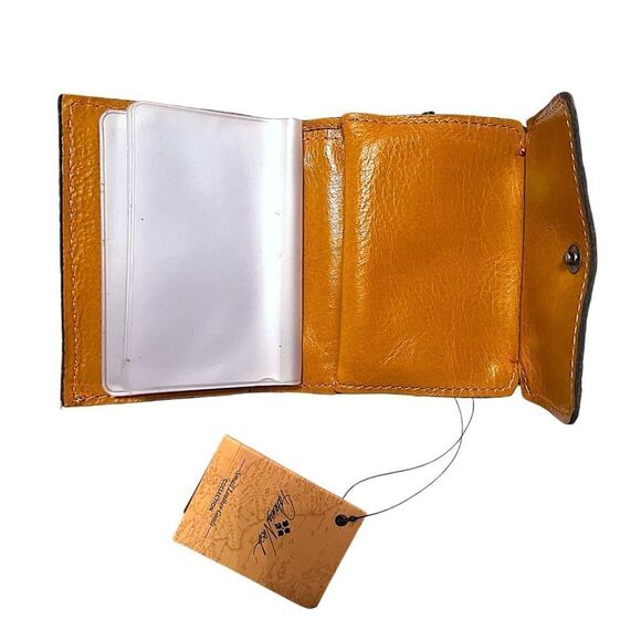 Patricia Nash Genuine Leather Astor Wallet Autumn Python Collection NWT - Picture 8 of 8